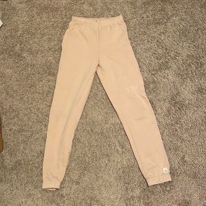 Light pink sweatpants size extra small